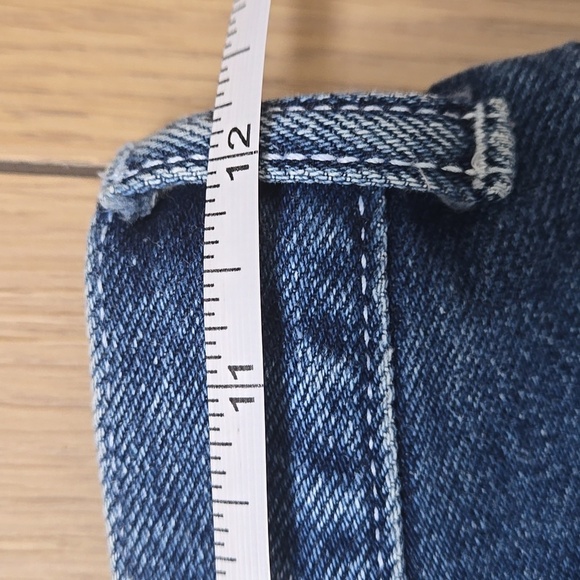 NEVADA Hippie Jeans with Embroidered Hem Size 24 - Picture 7 of 11